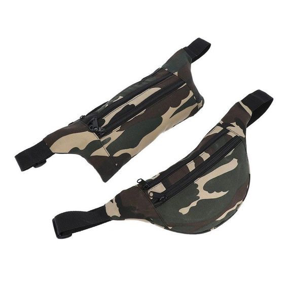 NEWAGE Camouflage Polyester Waistbag Fanny Bag - Picture 1 of 6